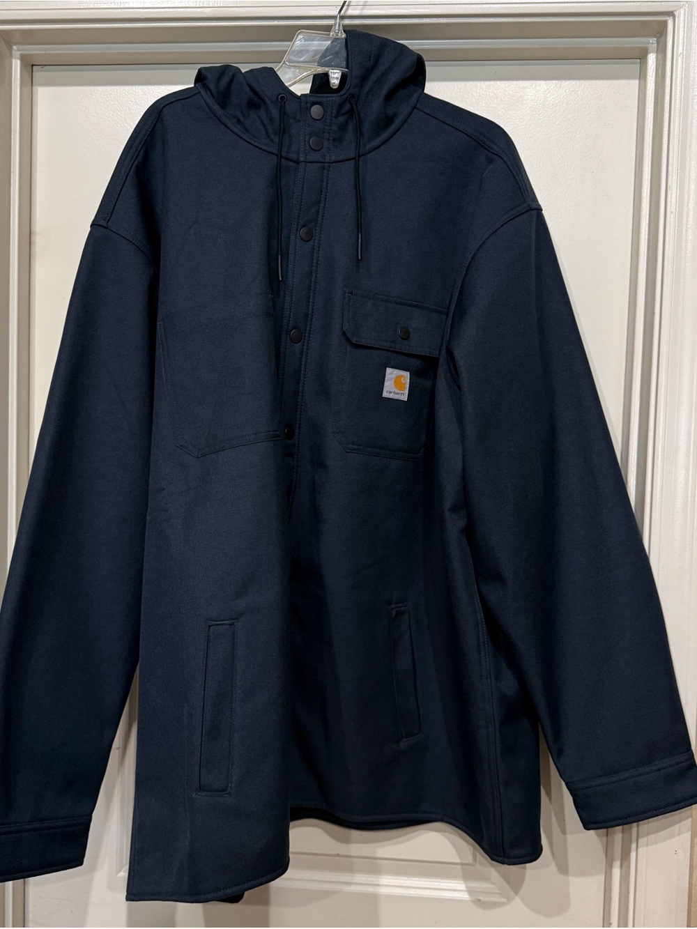 Men’s Carhartt Rain Defender Jacket Blue 3XL Relaxed Fit